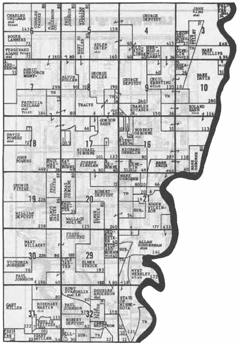 Nicollet County

Lake Prairie East Township

T-111-N

R-26-W