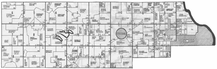 Nicollet County

Traverse Township

T-110-N

R-26-27-W