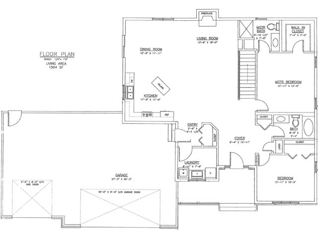 Main Level Floor Plan - click for more detail