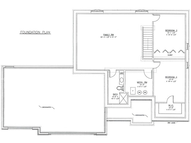 Lower Level Floor Plan - click for more detail