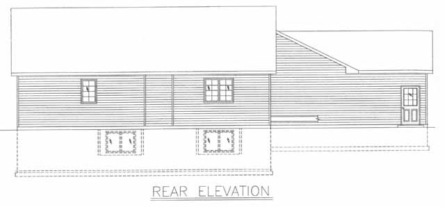 Rear Elevation