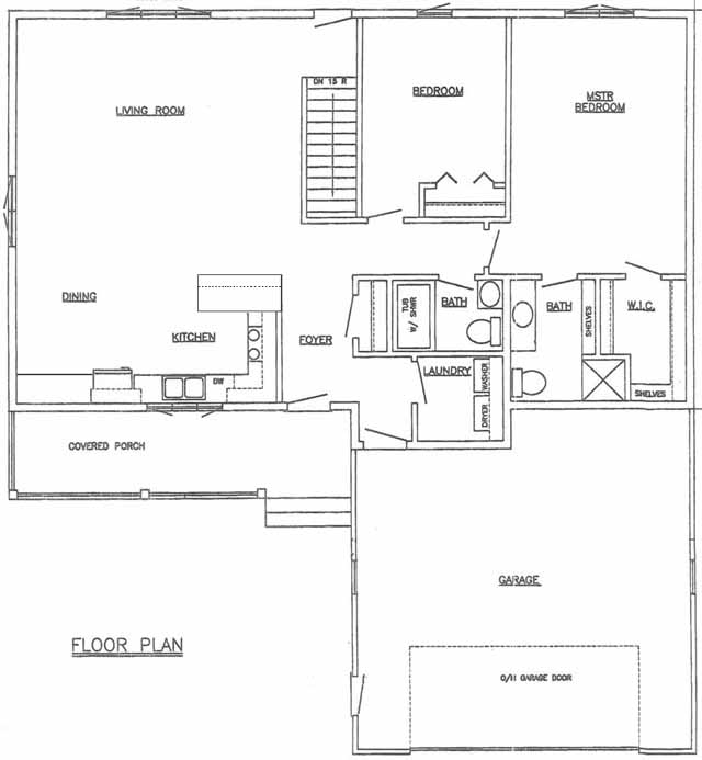 Main Level Floor Plan - click for more detail